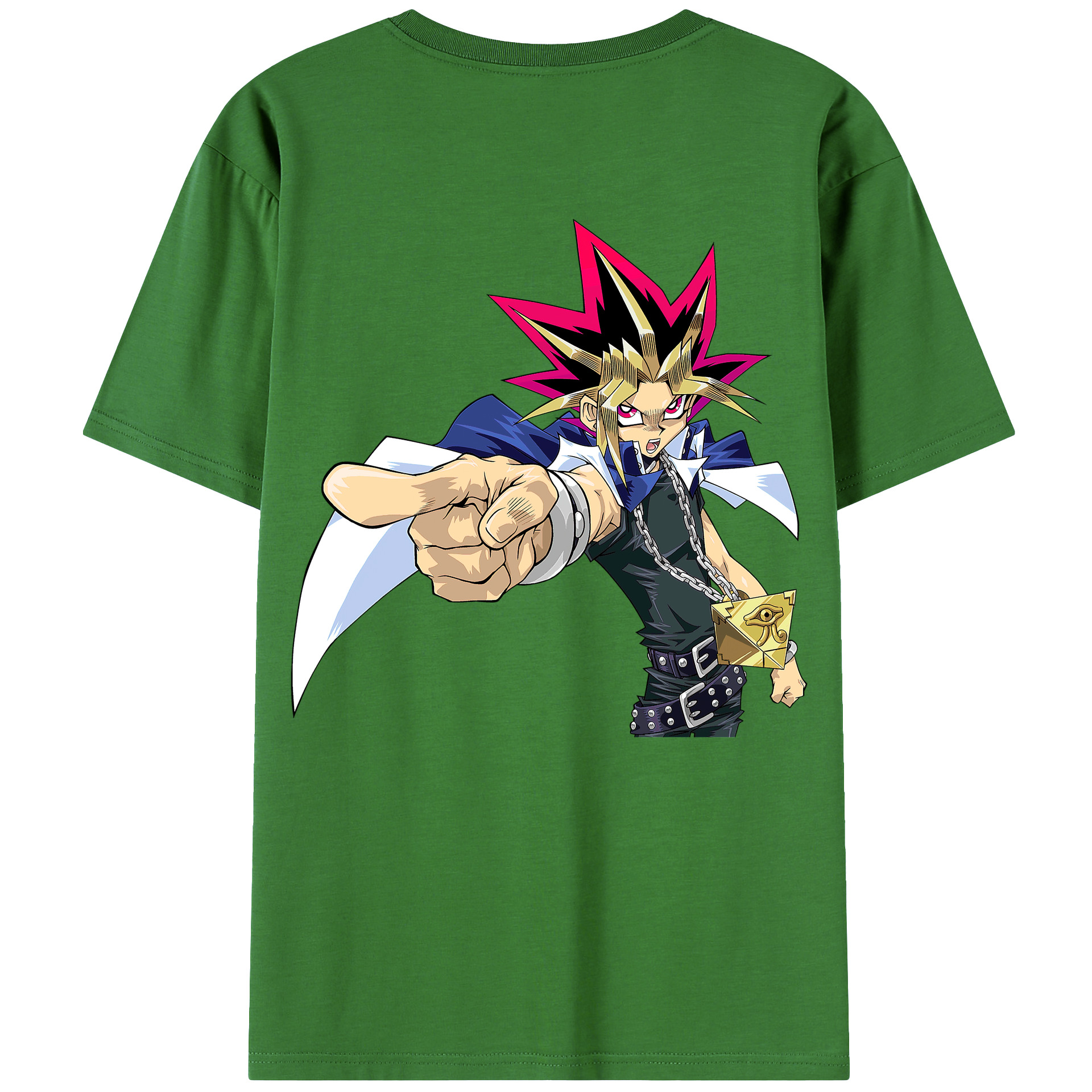 （画像用） 遊☆戯☆王 Yu-Gi-Oh! レディース半袖Tシャツ(バックプリント)